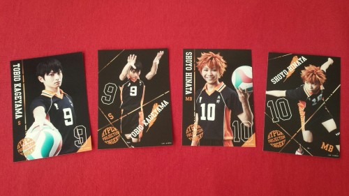 reina-pon:  Thank you so much, @animeonstage, for helping me get the HQ Stage Play bromides!! Theyâ€™re absolutely amazing~Â âœ§*ï½¡(ËŠá—œË‹*)âœ§*ï½¡ Â      