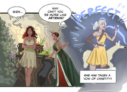 sigeel: here’s a short one containing Artemis, and Persephone’s