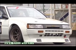 something4thelion:  Keiichi Tsuchiya KMS N2 AE86 Racer 