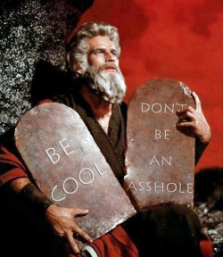 tastefullyoffensive:  The Two Commandments 