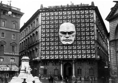 evilbuildingsblog:  Mussolini’s Italian fascist party HQ (1934)