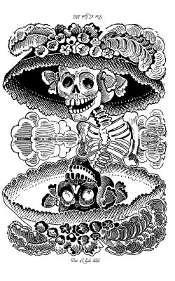 thinkmexican:  The Calaveras of José Guadalupe Posada Artist