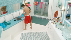 iamteamvegas:  Cody strips to his underwear for a HOT shower!