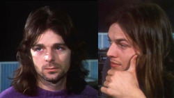 soundsof71:Rick Wright and David Gilmour, 1971, via pinkfloyd.eu