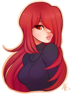 spittfireart:  Parasoul Warm-Up while my tablet is deciding to