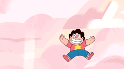 Steven parachuting from “Rose’s Room” (requested