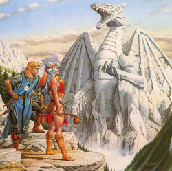 meanwhilebackinthedungeon: – Larry Elmore  Dragons of Light
