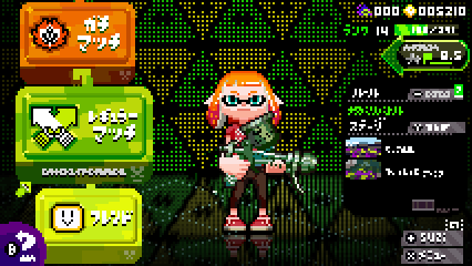 suzi-hhh: Pixel-splatoon GBA NS