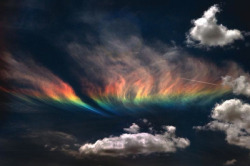 nubbsgalore:  this atmospheric phenomenon is known as a circumhorizontal