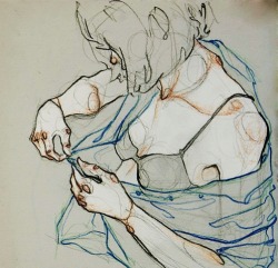 1000drawings:Take Your Clothes Off by Adara Sánchez
