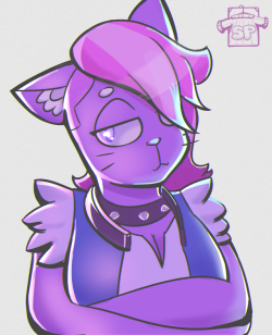 sweaterpupsart:  Drew Valerie from Monster Prom again!