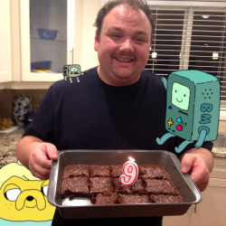 wolfhard:  These are the brownies Leslie made us, after she poured