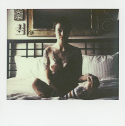 derekwoodsphotography:  Britny. LA. 2013. Polaroid 803. (Styled