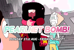 pearlnetbomb:  #PearlnetBomb!  Seeing as Steven Universe is on