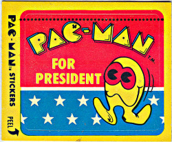 rediscoverthe80s:  Fleer ::  “PAC-MAN” Sticker NO.12 of 54