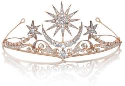 thegryphonsnest:  Edwardian Star & Moon Diamond Tiara  