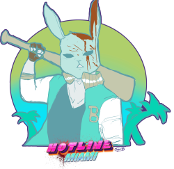 garr-tan:  hotline miami doodle from the stream