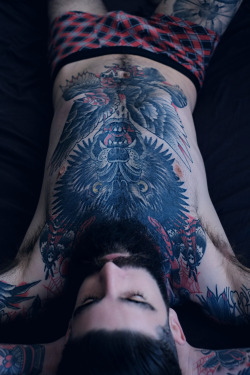 sheshootstoo:  Let Sleeping Dogs Lie - Sean Xavier  Beards &