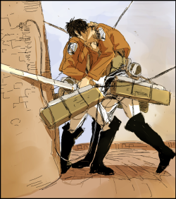 pepperbuster:  reiner—braun:  【腐】ジャンエレ【R18】