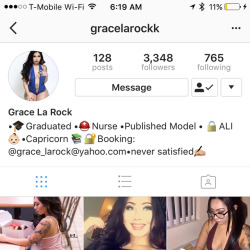 Another shout out another over 1k followers. Funny thing is that I do it randomly so don&rsquo;t ask me for a shout out of i don&rsquo;t know you or you&rsquo;re willing to cough up the cash. Much love to @gracelarockk for them shorts 