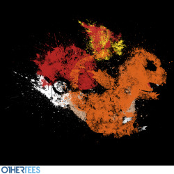 gamefreaksnz:  othertees:  “Fire Starter” by Pandabacon T-shirt