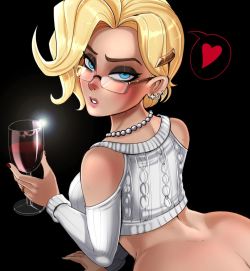 therealshadman:  Did you know that Mercy from Overwatch is 37?