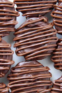 verticalfood:Chocolate Dipped Mascarpone Brownie Bites
