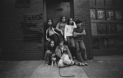 oldnewyorklandia:   Susan Meiselas, Prince Street Girls, ca.1970.