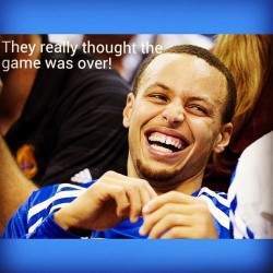 #itwasntover #dubnation #nbaplayoffs #warriors #yayarea #curry