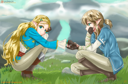 Otakon Print - BOTW 1  I will be releasing all the images in