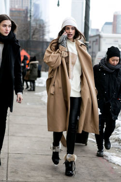 fashion-as-religion:runwayandbeauty:Taylor Marie Hill - New York