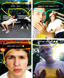 its-anselelgort:  The story of how Jerome Jarre found Ansel Elgort