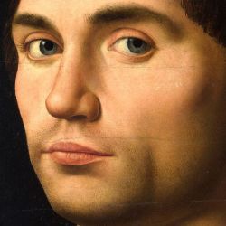 Antonello da Messina  Portrait d’homme-faux autoportrait- (1473),huile