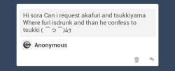 nopantsunolife:  Is there something with drunk Furi— also damn