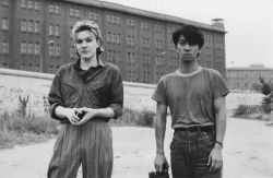 shihlun:  David Sylvian and Ryuichi Sakamoto in front of the