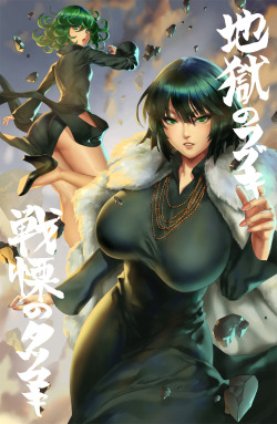 aliothfr:  Tatsumaki & Fubuki, One-Punch Man   <3 <3