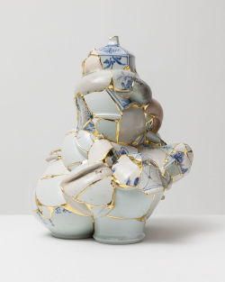 thedesigndome: Rejected Broken Porcelain Restored More Beautifully