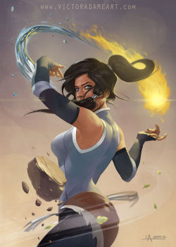 xombiedirge:  Korra by Victor A. Minguez / Blog / Store 