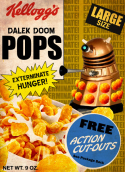 sweetsweetoilsee:  Doctor Who Has The Best Sugary Cereal Brands