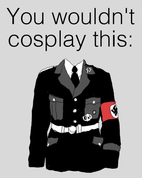 ironbloodaika:  hsrw101:  ironbloodaika:  ink-phoenix:  danaskull-y:  i’m getting reeeeaaaal tired of all the casual nazism in the marvel fandom, so i made some handy dandy infographics to help people out. don’t buy/sell/make/wear hydra merch. don’t