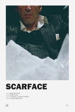 theandrewkwan:  Scarface alternative movie posterVisit my Store