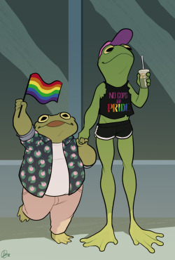rowanwoodcock:Happy Pride Month y’all know Frog is That Bitch