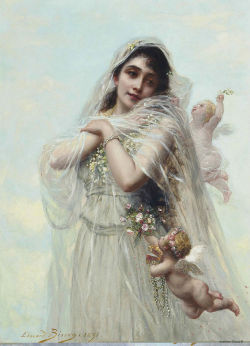 loumargi:  (Edouard Bisson), 1856-1939-1891 An allegory of Spring