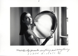 Duane Michals.Â Dr. Heisenberg’s Magic Mirror of Uncertainty