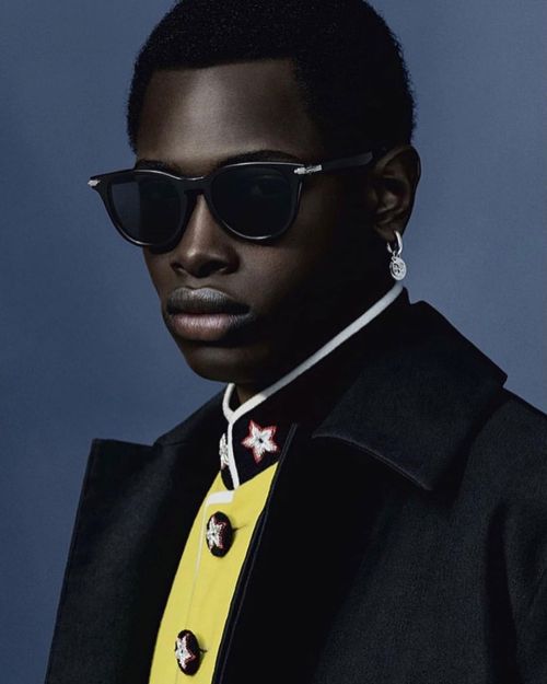 modelsof-color:Djibril N'Diaye by Rafael Pavarotti for Dior Men