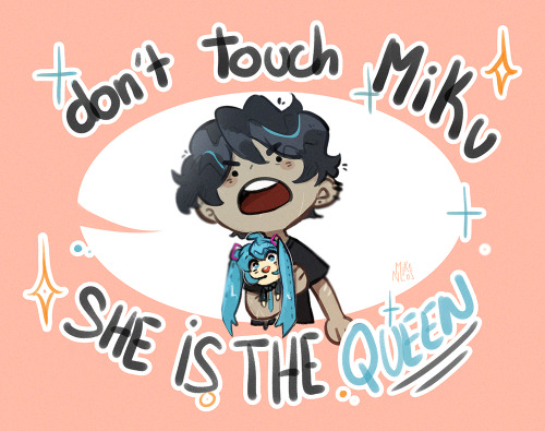 mikenlos:   nico di angelo really likes miku hatsune it’s my