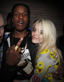 thepettylies-theuglytruth:  sky & A$AP rocky on We Heart