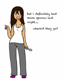 just-lucky-i-guess:  #SpoonieProblems. Just a little drawing