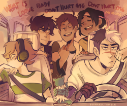 ikimaru:Shiro couldn’t take one more hour of that song