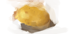 toukos:  i drew this potato with a trackpad at 1am anything is